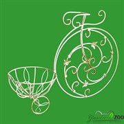 Цветочница садовая для растений кованая высота 78см 14-221 - фото 46423