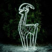 Фигура световая Олень дюралайт белый 67-371 - фото 46543