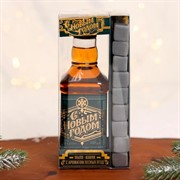 Набор подарочный  С Новым годом!  гель для душа 250мл древесный аромат, мыло-камни - фото 46646