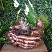 Фонтан Ладони с птичкой - фото 46943