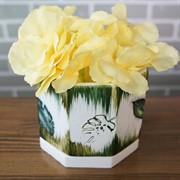 Горшок Флора 0,5л восьмигранник 11х11/h10см - фото 47058