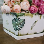 Горшок Флора 1л трапеция 23/11см - фото 47066