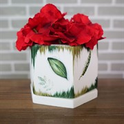 Горшок Флора 0,5л шестигранник 13х11/h10см - фото 47071