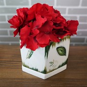 Горшок Флора 0,5л шестигранник 13х11/h10см - фото 47072