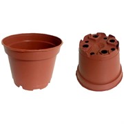 Горшок для рассады 14*10,5 круг коричневый - фото 47103 Горшок для рассады 14*10,5 круг коричневый - фото 47103