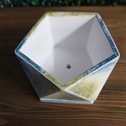 Горшок Джинс 1,1л медиана 17х16/h11см - фото 47184