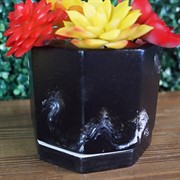 Горшок Гранит 0,5л восьмигранник 11х11/h10см - фото 47202