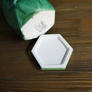 Горшок Малахит 0,4л кристалл 9х10/11см - фото 47221