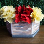 Горшок Трапеция темный 1л 23/11см - фото 47230