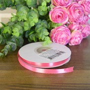 Лента атлас 6мм х 25 м К чайная роза - фото 47568