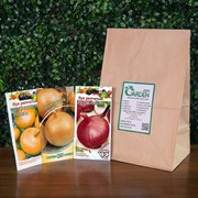 Набор семян лука репчатого Задира 1г, Штуттгартер Ризен 1г, Ред Барон 1г - фото 48440