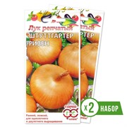 Набор семян лука репчатого Штуттгартер Ризен 1г х 2 - фото 48449