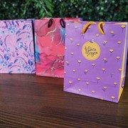 Сумочка подарочная 11,5х14,5х6,5см - фото 48635