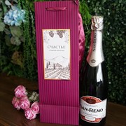 Сумка бумажная делюкс 12х36х11см - фото 48642