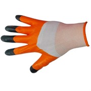 Перчатки нейлоновые Ноготки с нитриловым покрытием - фото 48980