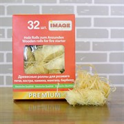 Роллы для розжига угля и угольных брикетов в мангале, гриле, камине, барбекю 32 шт - фото 49340