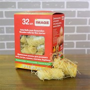 Роллы для розжига угля и угольных брикетов в мангале, гриле, камине, барбекю 32 шт - фото 49341