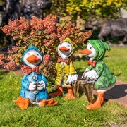 Фигура Утенок с зонтом сбоку F08990-Y - фото 49438