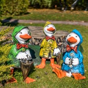 Фигура Утенок с зонтом сбоку F08990-Y - фото 49440