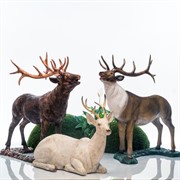 Фигура Олень стоит большой U09014 - фото 49540