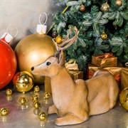 Фигура декоративная Косуля лежит высота 98см U09016 - фото 49557
