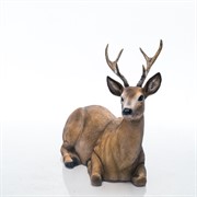 Фигура декоративная Косуля лежит высота 98см U09016 - фото 49560