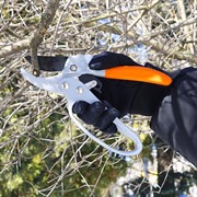 Секатор Комфорт с храповым механизмом 205мм - фото 49581