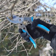 Секатор Палисад прямой рез 205мм металлические обрезиненные рукоятки - фото 49585