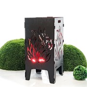 Печь уличная Пламя металлическая разборная 101-003 - фото 49639