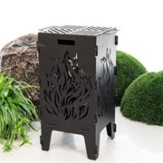 Печь уличная Пламя металлическая разборная 101-003 - фото 49640