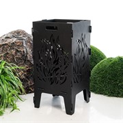 Печь уличная Пламя металлическая разборная 101-003 - фото 49641