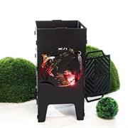 Печь уличная Рыбалка разборная металл 101-005 - фото 49645