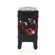 Печь уличная Рыбалка разборная металл 101-005 - фото 49646