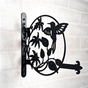 Кронштейн на стену Колибри для подвесного кашпо длина 27см металл 201-011B - фото 49747 Кронштейн на стену Колибри для подвесного кашпо длина 27см металл 201-011B - фото 49747