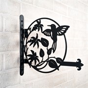 Кронштейн на стену Колибри для подвесного кашпо длина 27см металл 201-011B - фото 49748 Кронштейн на стену Колибри для подвесного кашпо длина 27см металл 201-011B - фото 49748