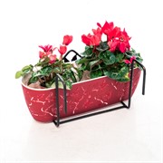 Кронштейн для балконного ящика Птичка длина 29см металл 203-001 - фото 49766