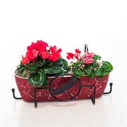 Подставка балконная для ящика на перила Стрекоза длина 50см металлическая 203-003 - фото 49776