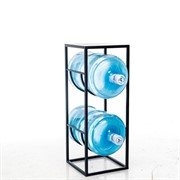 Стойка Лофт под дрова и две бутыли 20л металл 66-924 - фото 49901