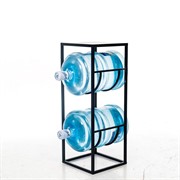 Стойка Лофт под дрова и две бутыли 20л металл 66-924 - фото 49902