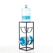 Стойка Лофт под дрова и две бутыли 20л металл 66-924 - фото 49903