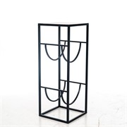 Стойка Лофт под дрова и две бутыли 20л металл 66-924 - фото 49908