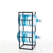 Стойка Лофт под дрова и две бутыли 20л металл 66-924 - фото 49910