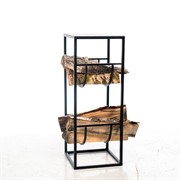 Стойка Лофт под дрова и две бутыли 20л металл 66-924 - фото 49915