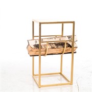 Стойка под бутыль 20л и под дрова металлическая Лофт 66-925 - фото 49938