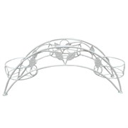 Подставка на подоконник на 3 цветка металл 14-903 - фото 49967