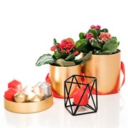 Подсвечник металлический Лофт под 1 свечу 607-40-B - фото 50033