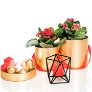 Подсвечник металлический Лофт под 1 свечу 607-40-B - фото 50034