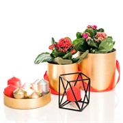 Подсвечник металлический Лофт под 1 свечу 607-40-B - фото 50035