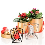 Подсвечник металлический Лофт под 1 свечу 607-40-B - фото 50036