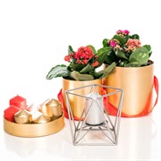 Подсвечник металлический Лофт под 1 свечу 607-40-B - фото 50037